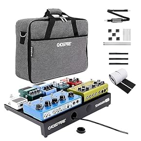 エフェクター4種類とエフェクターケース エフェクター3〜4個にオススメ！】 E.D.GEAR EPB01 エフェクター